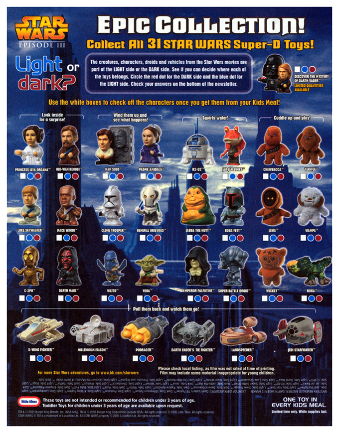 StarWars BurgerKing